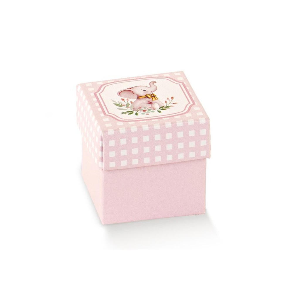 FC 50X50X50 ELEFANTINO ROSA